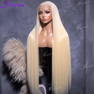 Blonde 613 Lace Frontal Wigs 4x4 Glosure Bone Straight 13X4 Lace Front Wigs 13X6 Human Hair Closure Wigs For Women 200 Density