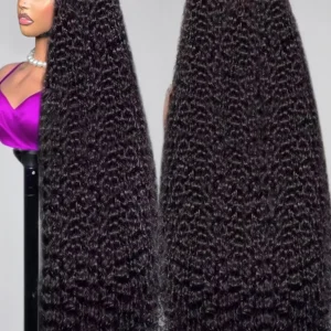 300% Density 13x6 360 FullLoose Deep Wave Hd Lace Frontal Wig 40 46Inch 7x5 Glueless Curly Human Hair Lace Front Wigs For Women